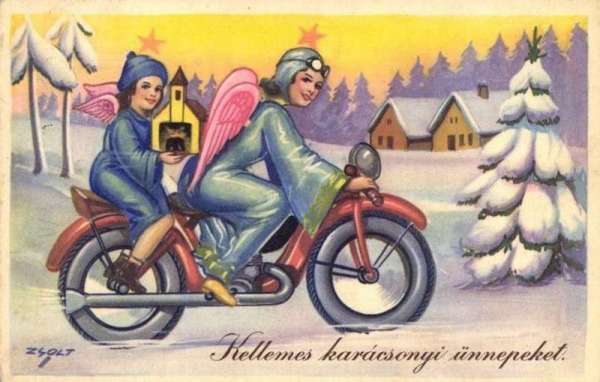 Karácsony régi képeslapokon | budapest.imami.hu