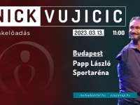 „Stand strong! – Maradj erős!” – Nick Vujicic előadásai Budapesten