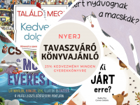 Tavaszváró gyerekkönyv ajánló és nyereményjáték a Budapestimamin   